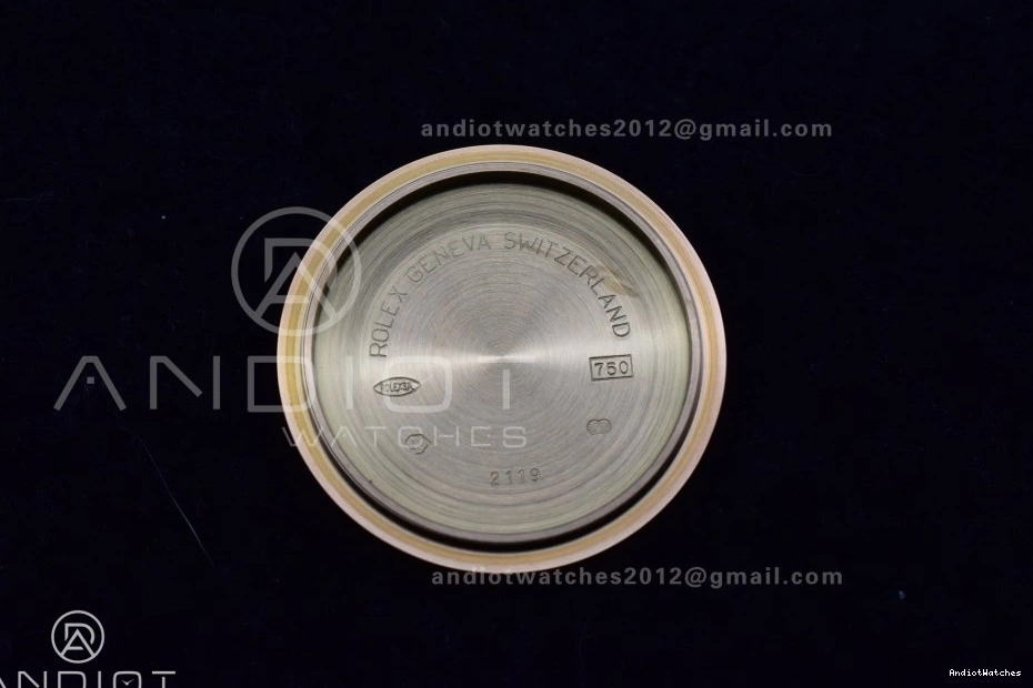 1104 RG Upgraded Gray Oysterflex Noob on A23J Strap Dial Best Skydweller Edition 0123